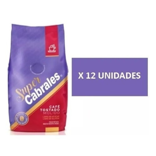 Cafe Super Cabrales Tostado 12 X 125 Grs