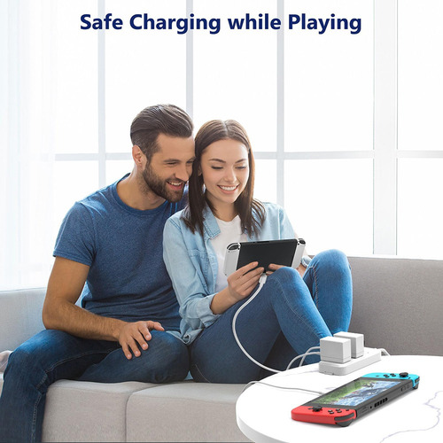 Cargador Rápido 15v 2.6a Para Consola N-switch O Lite 1.5m