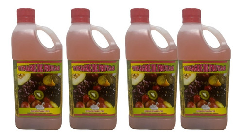 Vinagre De Frutas X4 - mL a $76