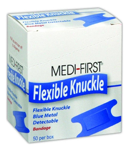 Medique Mp Medi-first - Vendajes Detectables De Metal Azul,.