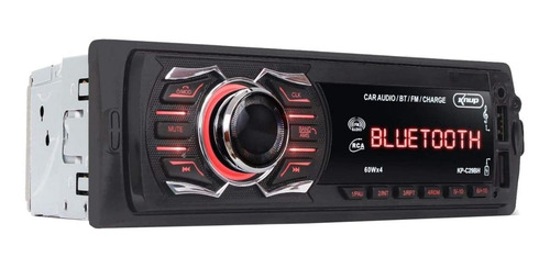 Som automotivo Knup KP-C29BH com USB, bluetooth e leitor de cartão SD