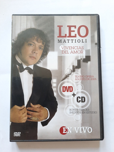 Leo Mattioli - Cd+ Dvd- Vivencias Del Alma