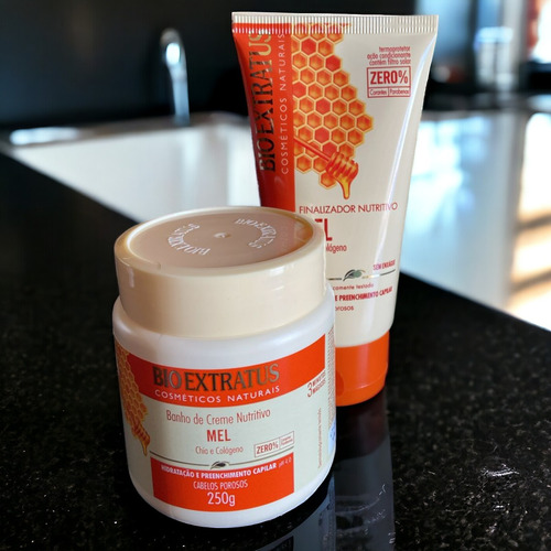 Kit Mel Bio Extratus Finalização Banho 250ml Final 150ml