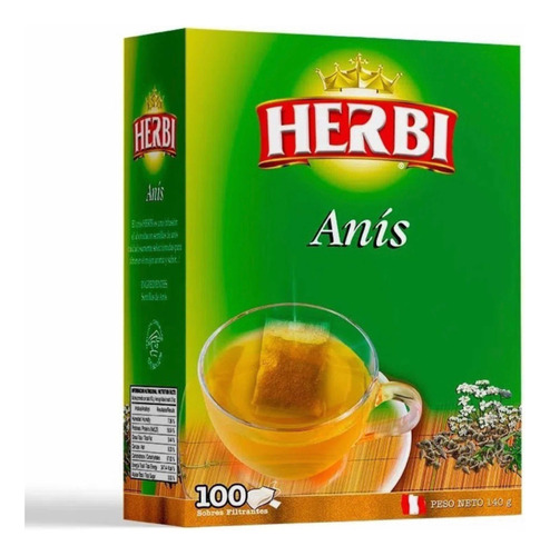 Anís Infusión Caja 100 Bolsitas