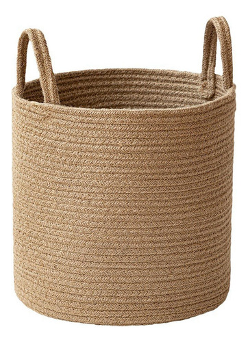Cesto Para La Colada Con Asas, Cesta Decorativa 30cmx30cm