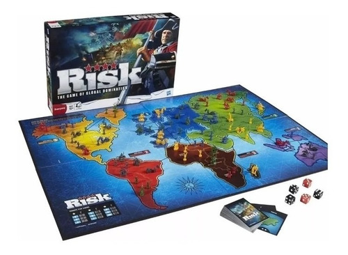 Imagen 2 de 4 de Risk Juego De Mesa. Original De Hasbro