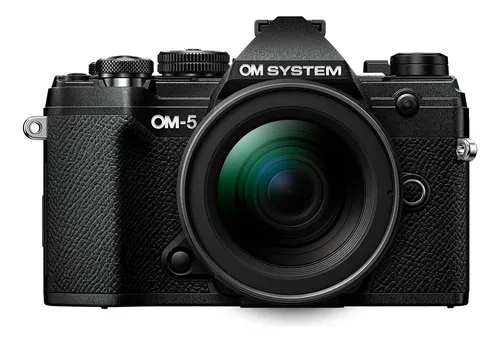 Cuerpo De Cámara Olympus Om System Om-5 Con Lente De 12-45 M