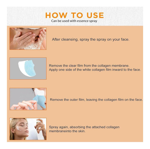 Adesivos De Colágeno Hidrolisado Skinifyx, Máscara Facial