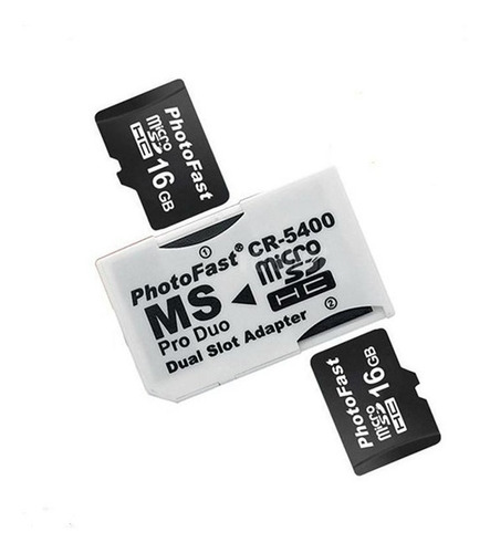 Imagen 3 de 3 de Adaptador Micro Sd Ps Vita Almacenamient Generico Compatible