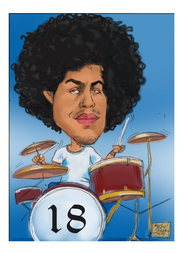 Caricaturas Y Retratos Por Encargo Disponible Para Todo El P