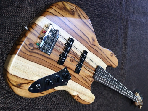 Corpo De Baixo Modelo Jazzbass Em Teka