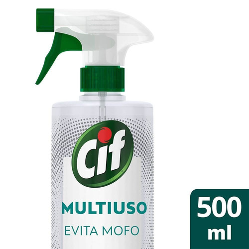 Limpador Multiuso Gatilho Evita Mofo Cif 500ml