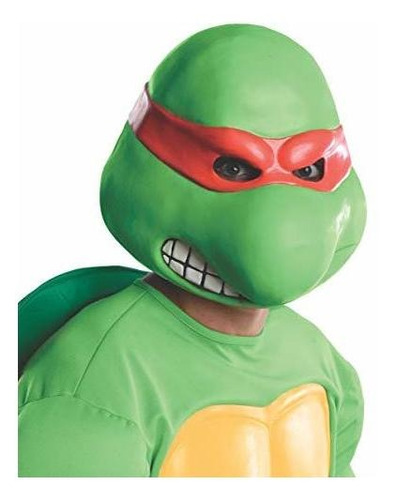 Nickelodeon Tortugas Ninja Raphael Adulto Máscara De Látex D