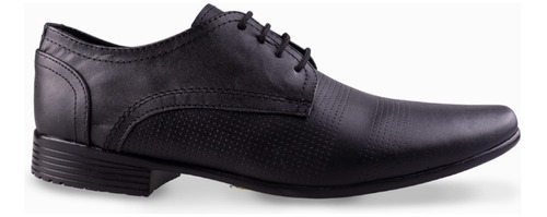 Zapatos Vestir De Piel Supershoes 854(316) Negro Caballero