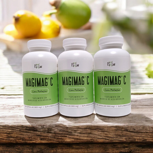 Magic Mac C Magnesio Capsulas Natural Frank Suarez Sabor Sin Sabor