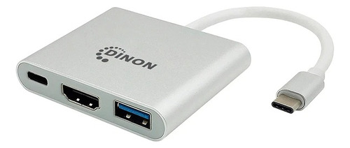 Adaptador Usb Tipo C A Hdmi + Usb 3.0 + Usb-c Rh9770