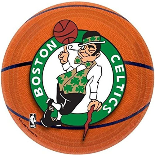 Amscan Internacional  Platos De Postre Boston Celtics 7 Mult