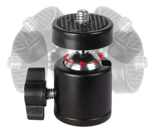 Mini Tripé De Mesa Kt100 Alumínio Cabeça Ball Head Universal