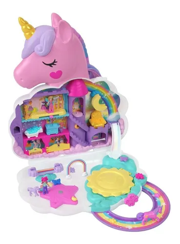 Polly Pocket Playset Shopping Doces Surpresas Mattel - Papelaria Arco Iris