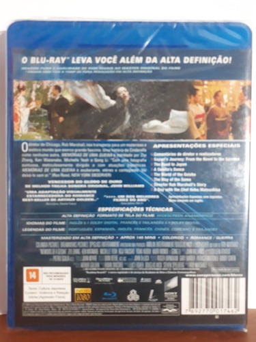Memórias De Uma Gueixa - Blu-ray