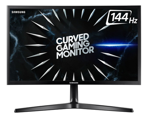 Monitor gamer curvo Samsung C24RG5 LCD 23.5" negro 100V/240V
