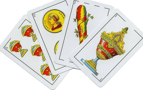 Cartas Españolas Mazo Naipes Baraja Truco Conga Escoba Juego