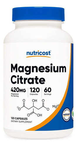 Citrato De Magnesio  420 Mg 