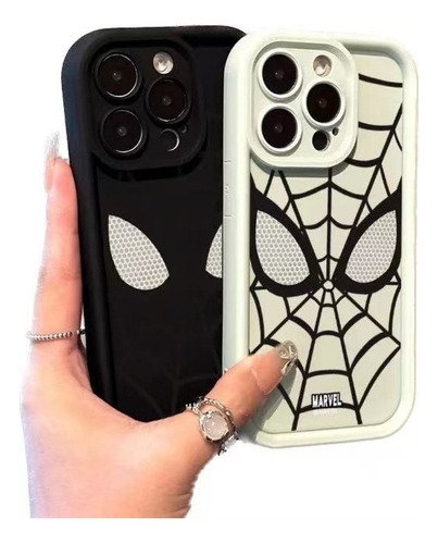 . Funda De Teléfono Spider Man Lisa De Varios Pasos Para