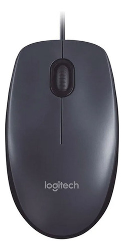 Mouse Logitech Com Fio M100 910-001601