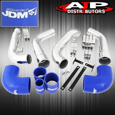 Aluminum Turbo Intercooler Diy Piping Pipe Kit For 1989-19