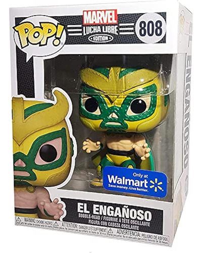 Lucha Libre Marvel Edition El Enganoso Pop! Figura De Juguet