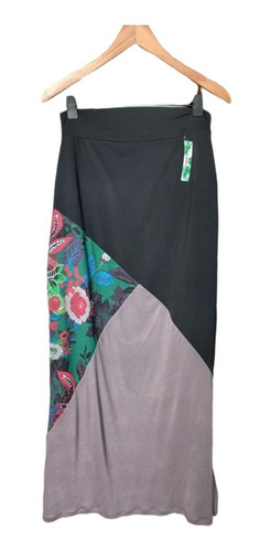 Imagen 8 de 10 de Pollera Larga Modal Mujer T2 Y T3 Talles Reales