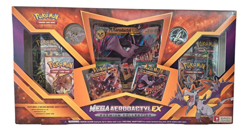 Pokemon Mega Aerodactyl Ex Premium Collection Box