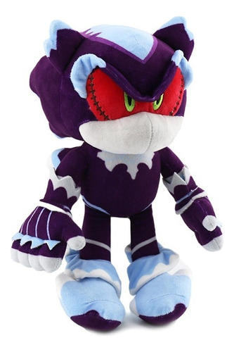 Sonic Mephiles Muñeco Peluche Juguete Cumpleaños Regalo 30cm