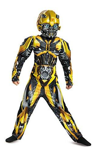 Disfraz Talla M (7-8) Para Niños Bumblebee Movie Classic