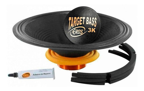 Kit Reparo Falante 18 Original Eros E-18 Target Bass 3.0k