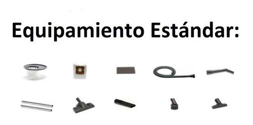 Imagen 5 de 8 de Aspiradora Industrial Silenciosa Para Hogar Lp 1/12 Ipc 110v
