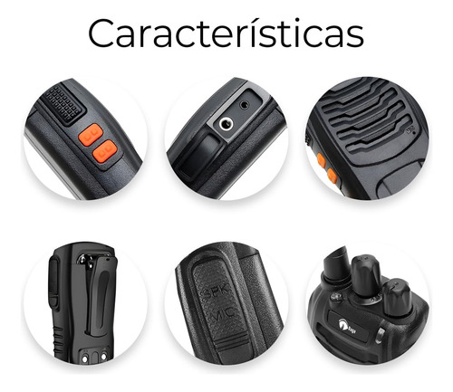 Walkie Talkies Inalámbricos De Largo Alcance 2 Unidades