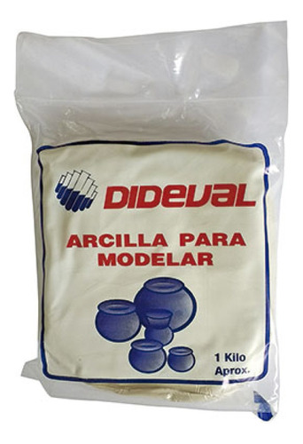 Arcilla Para Modelar Profesional Escolar 1kg Dideval