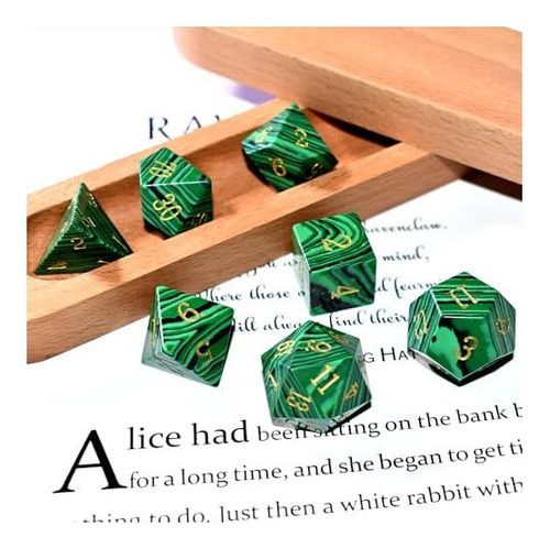 Juego De Dados Dice Rule Dice D&d, 7 Unidades, Dados De Pied