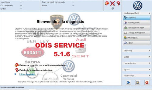 Programa Diagnostico Vw, Vas5054 Odis 5.1.6 Software