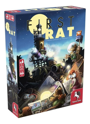 First Rat - Juego De Colección - Para Noche De Juegos Famili