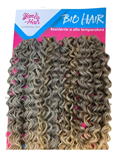 Cabelo Orgânico Cacheado Bio Fibra 320g Rubi + Agulha
