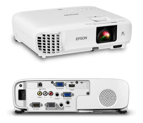 Proyector Epson Powerlite E20 V11h981020 3400lm Blanco 