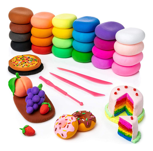 Fomi Moldeable Manualidades Niños Curso Verano Slime 12pz