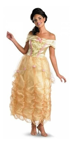 Disney Princesas -disfraz Bella Del. Adulto T. Disney 50501n