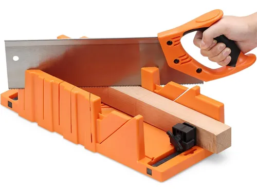 Ingletadora Manual Sierra - Caja De Ingletes Serrucho D...