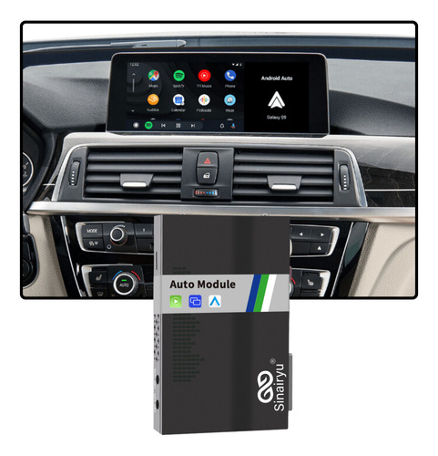 Carplay Interface Bmw Nbt Sem Fio Apple Android Auto Módulo