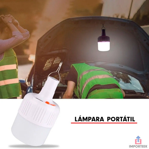 10pz Lampara Linterna Luz Led Nocturna Potente Camping