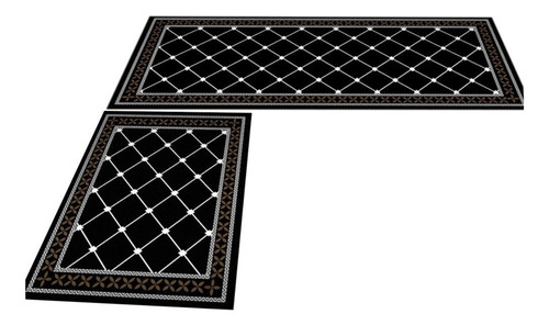 Juego De 2 Alfombrillas De Cocina Acolchadas Y Gruesas, Duty